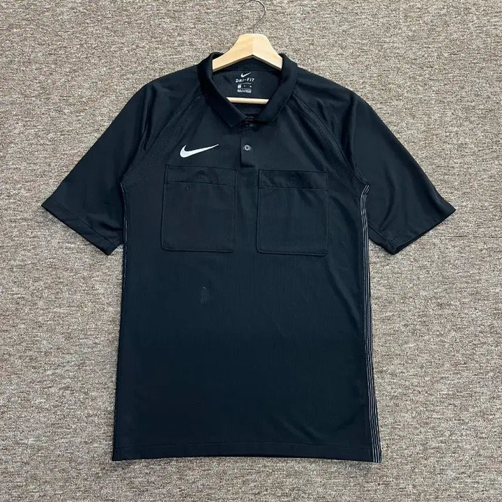 [BUNJANG] Nike Dri-FIT Black Polo T-Shirt Size S / 나이키 드라이핏 블랙 폴로티 95