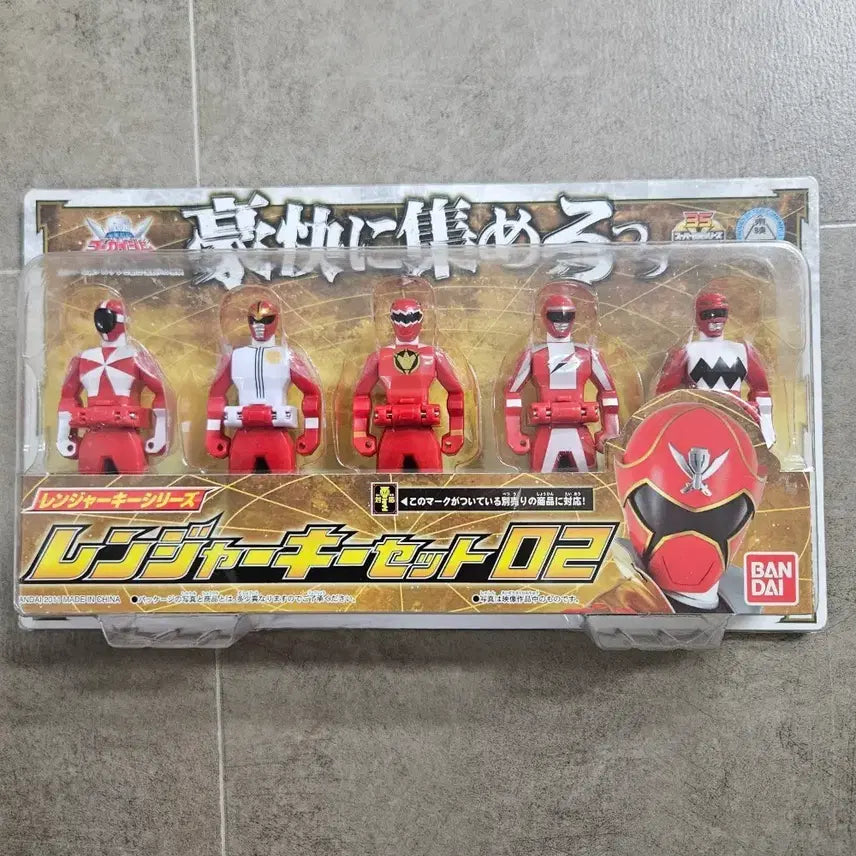 [BUNJANG] Bandai Power Rangers Ranger Key Set 02 (Sealed) / 반다이 파워레인저 레인저키 세트 02 미개봉