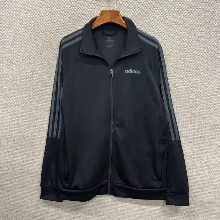 [BUNJANG] Adidas Spellout Track Top Jersey Full Zip XL / 아디다스 스펠아웃 트랙탑 져지 집업 XL A09627