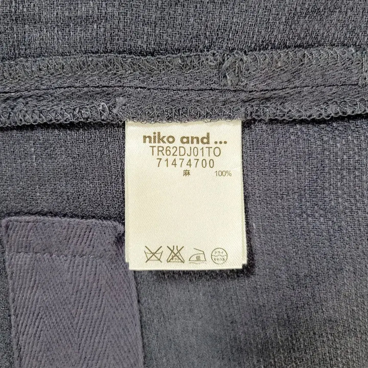 [BUNJANG] Niko and... Linen Robe Jacket / 니코앤드 린넨 로브 자켓 Y938