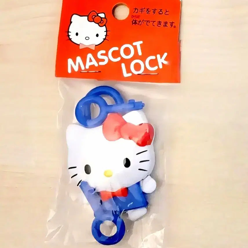 [BUNJANG] Kitty Lock, Kitty Key, Kitty Magnet Set / 키티 자물쇠, 키티 열쇠, 키티 자석