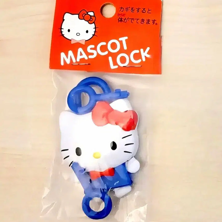 [BUNJANG] Kitty Lock, Kitty Key, Kitty Magnet Set / 키티 자물쇠, 키티 열쇠, 키티 자석