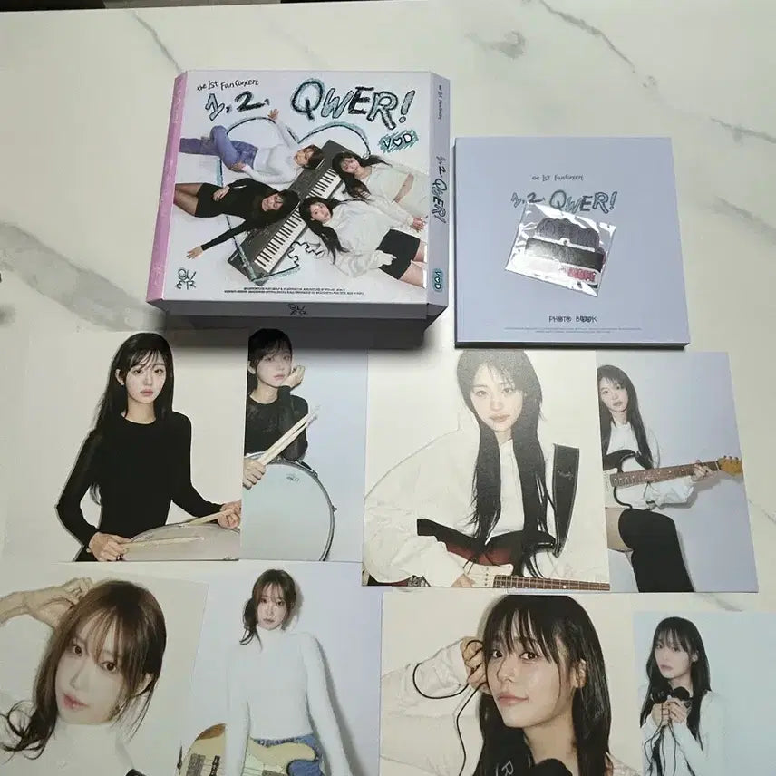 [SOLD OUT] QWER 한정판 vod앨범입니다