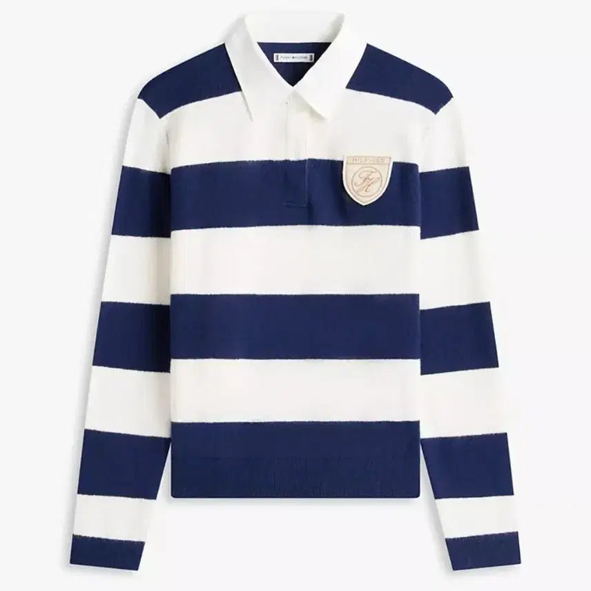 [BUNJANG] Tommy Hilfiger Rugby Stripe Sweatshirt XS / 타미힐피거 럭비 스트라이프 스웻 셔츠 XS