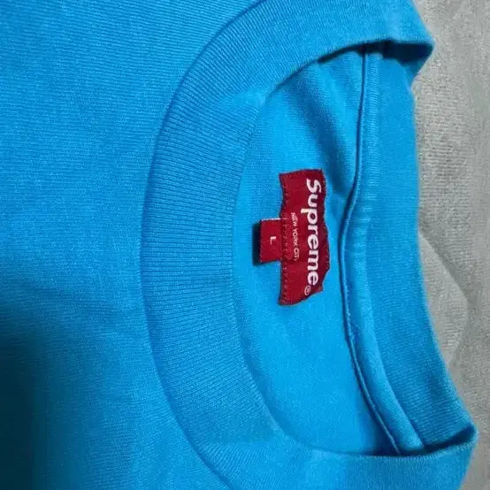 [BUNJANG] Supreme Small Box T-shirt Light Blue / 슈프림 스몰 박스 티셔츠 라이트 블루 팝니다.