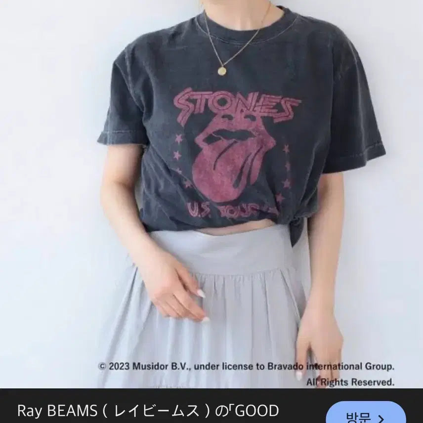 [BUNJANG] BEAMS x GOOD ROCK SPEED Collaboration T-shirt / 새상품 BEAMS x GOOD ROCK SPEED 빔즈 콜라보 반팔티