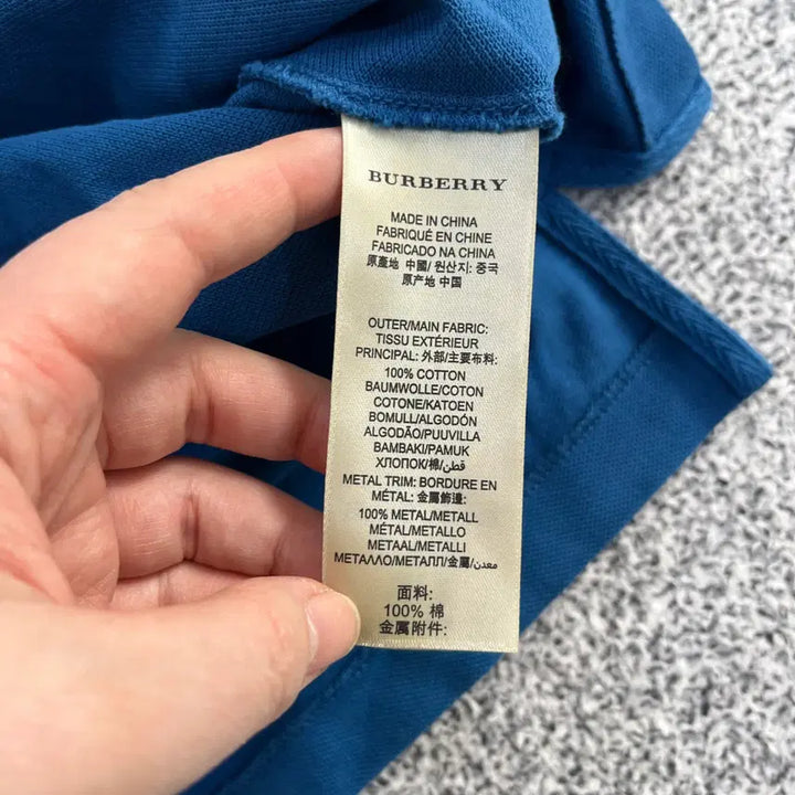 [BUNJANG] Burberry Polo Shirt / S 버버리 반팔 카라 티셔츠 0416U