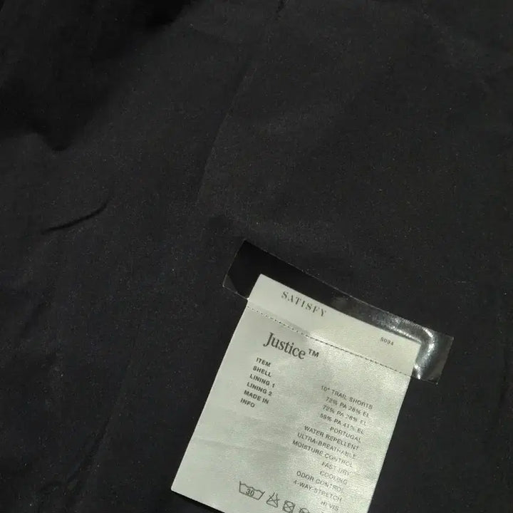 [BUNJANG] Satisfy Techsilk 8-inch Shorts - Black / 새티스파이 테크실크 8인치 쇼츠 블랙 1 급처