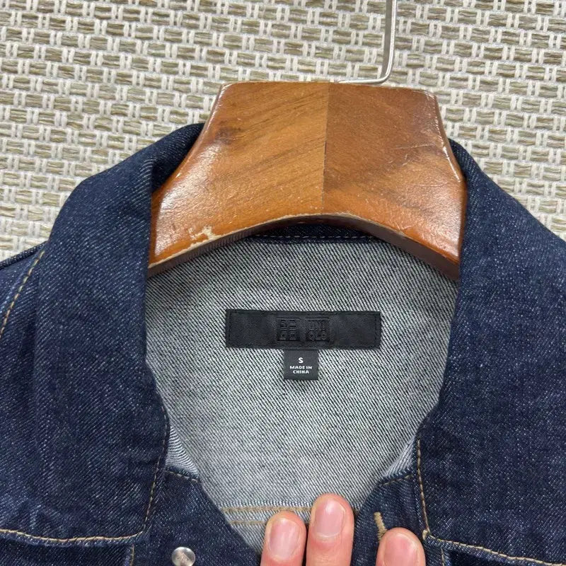 [BUNJANG] Uniqlo Casual Trucker Denim Jacket S / 유니클로 캐주얼 트러커 데님 청자켓 S A09625