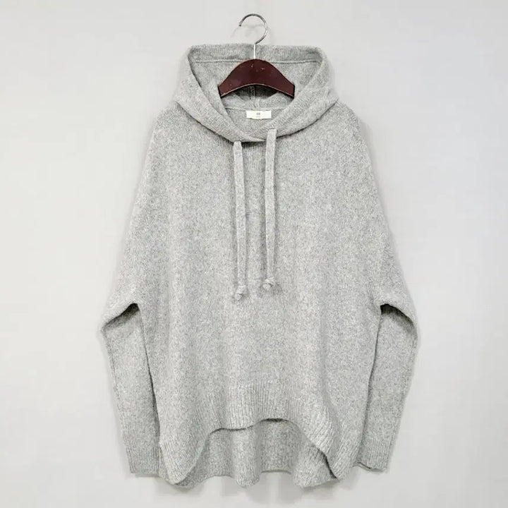 [BUNJANG] H&amp;M Gray Knit Hoodie Y941 / H&amp;M 회색 니트 후드티 Y941