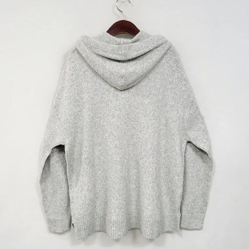 [BUNJANG] H&amp;M Gray Knit Hoodie Y941 / H&amp;M 회색 니트 후드티 Y941
