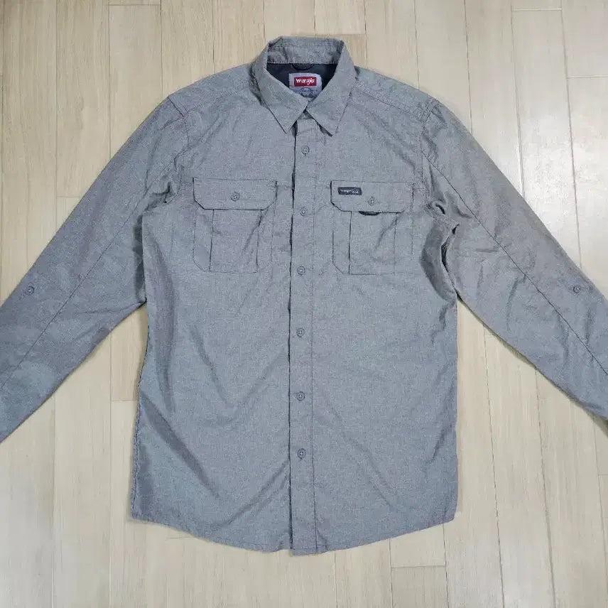[BUNJANG] [Wrangler] 랭글러 아웃도어 포켓 긴팔셔츠 S / [Wrangler] 랭글러 아웃도어 포켓 긴팔셔츠 S