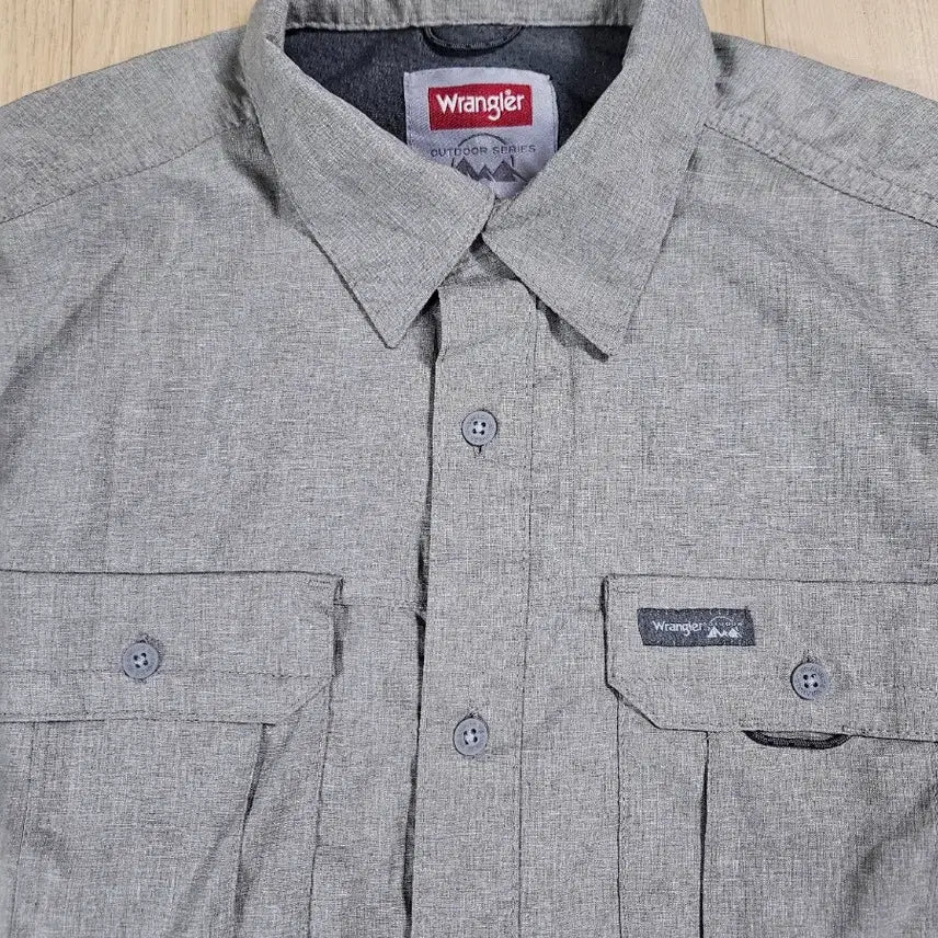 [BUNJANG] [Wrangler] 랭글러 아웃도어 포켓 긴팔셔츠 S / [Wrangler] 랭글러 아웃도어 포켓 긴팔셔츠 S