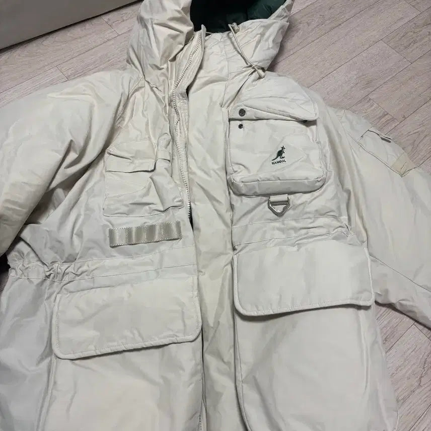 [BUNJANG] Retrocore 60/40 Mountain Parka Ivory XL / 레트로코어 60/40 마운틴 파카 9579 아이보리 XL