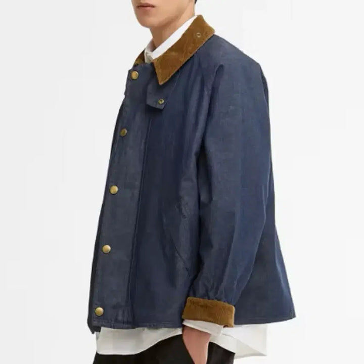 [BUNJANG] Barbour Transport Denim Jacket / 바버 트랜스포트 남여공용 데님 캐주얼 자켓 34사이즈(90사이즈)