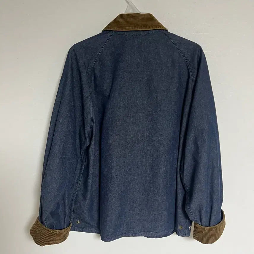 [BUNJANG] Barbour Transport Denim Jacket / 바버 트랜스포트 남여공용 데님 캐주얼 자켓 34사이즈(90사이즈)