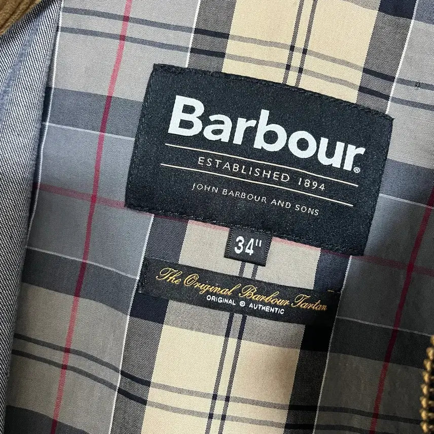 [BUNJANG] Barbour Transport Denim Jacket / 바버 트랜스포트 남여공용 데님 캐주얼 자켓 34사이즈(90사이즈)