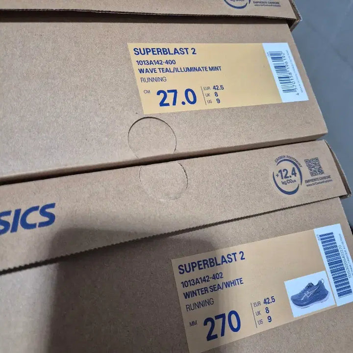 [BUNJANG] Asics Superblast 2 270 Sneakers / 아식스 슈퍼블라스트2 270