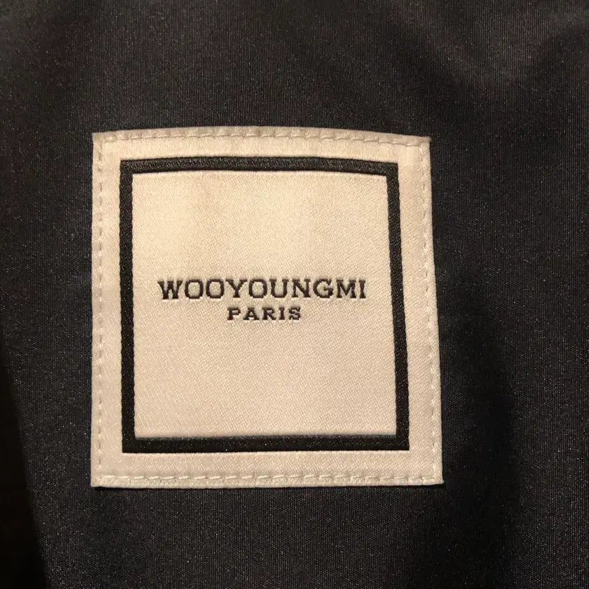 [BUNJANG] Wooyoungmi Paris Black Short Sleeve Shirt / 우영미 파리 반팔 셔츠
