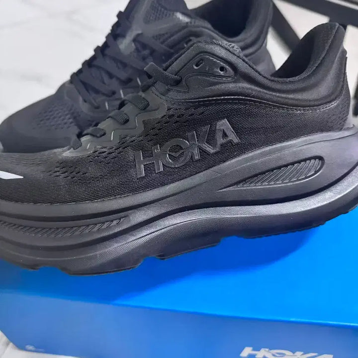 [BUNJANG] Hoka Bondi 9 Black Wide 250mm / 호카 본디 9 블랙 - 와이드 250mm
