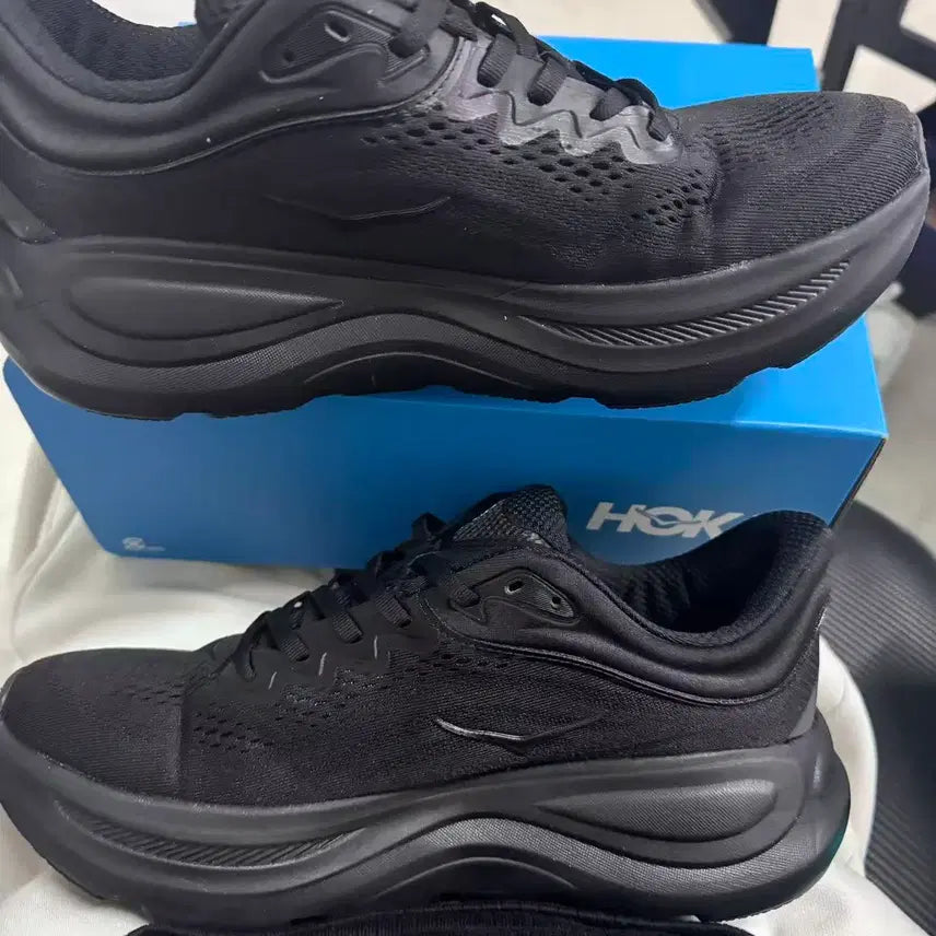[BUNJANG] Hoka Bondi 9 Black Wide 250mm / 호카 본디 9 블랙 - 와이드 250mm
