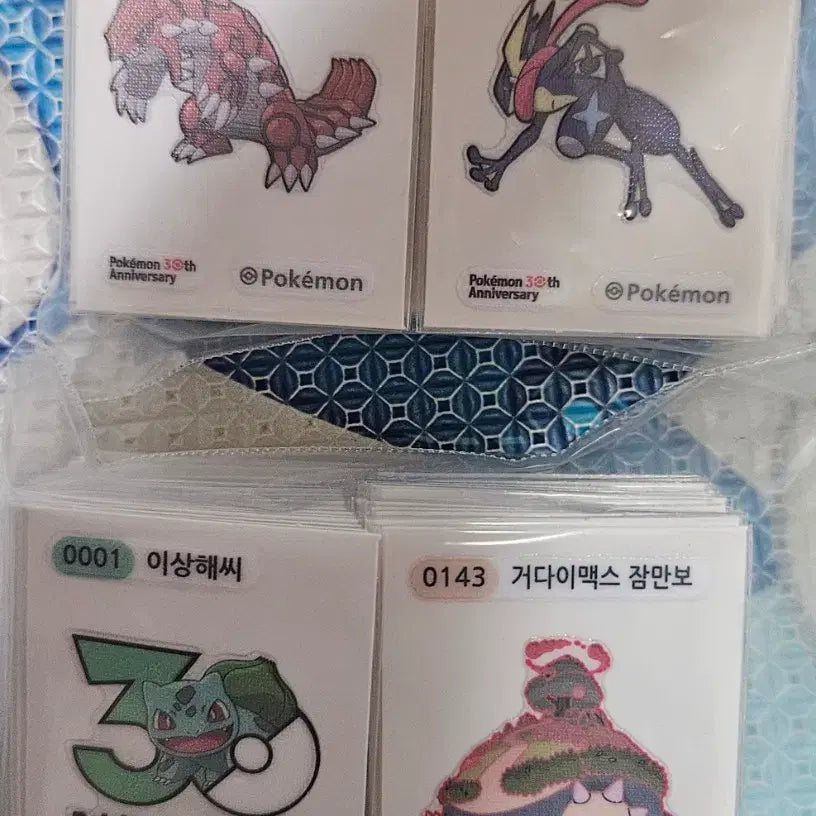 [BUNJANG] 포켓몬 띠부씰 시즌5 30주년 전종 150종 개봉 세트 판매 / 포켓몬 띠부씰 시즌5 30주년 전종 150종 개봉 세트 40만원