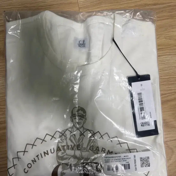 [BUNJANG] Palace x CP Company T-Shirt / [L] 팔라스 x cp컴퍼니 티셔츠
