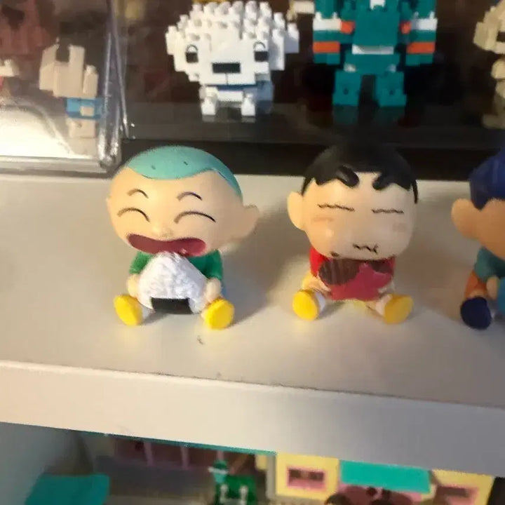 [BUNJANG] Bandai Crayon Shin-chan 6-Piece Figure Set / 짱구 피규어 6종 세트