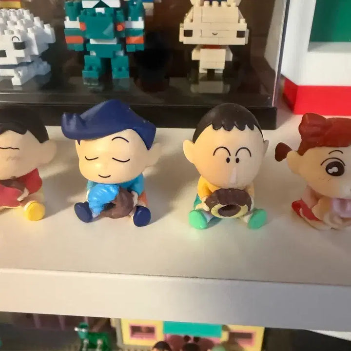 [BUNJANG] Bandai Crayon Shin-chan 6-Piece Figure Set / 짱구 피규어 6종 세트