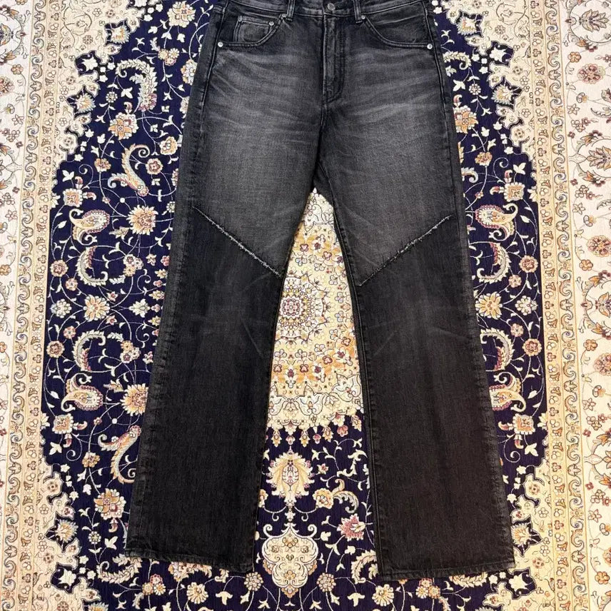 [BUNJANG] Modnine Made Contact MOD7s Black Denim Jeans (Size 30) / 모드나인 Made Contact - MOD7s 30사이즈