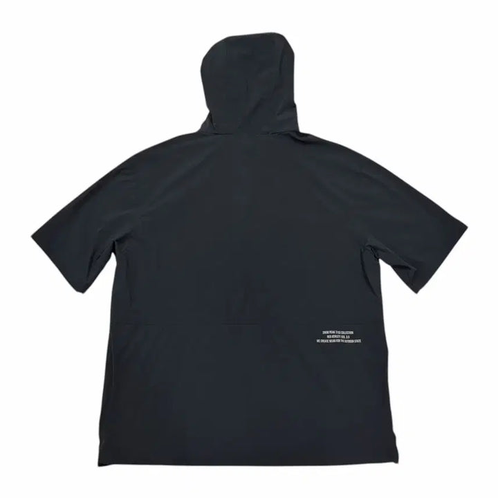 [BUNJANG] Snow Peak Woven Nylon Anorak Short Sleeve Set-up Shorts Black M / 스노우피크 우븐 나일론 아노락 반팔 반바지 셋업 세트 블랙 M