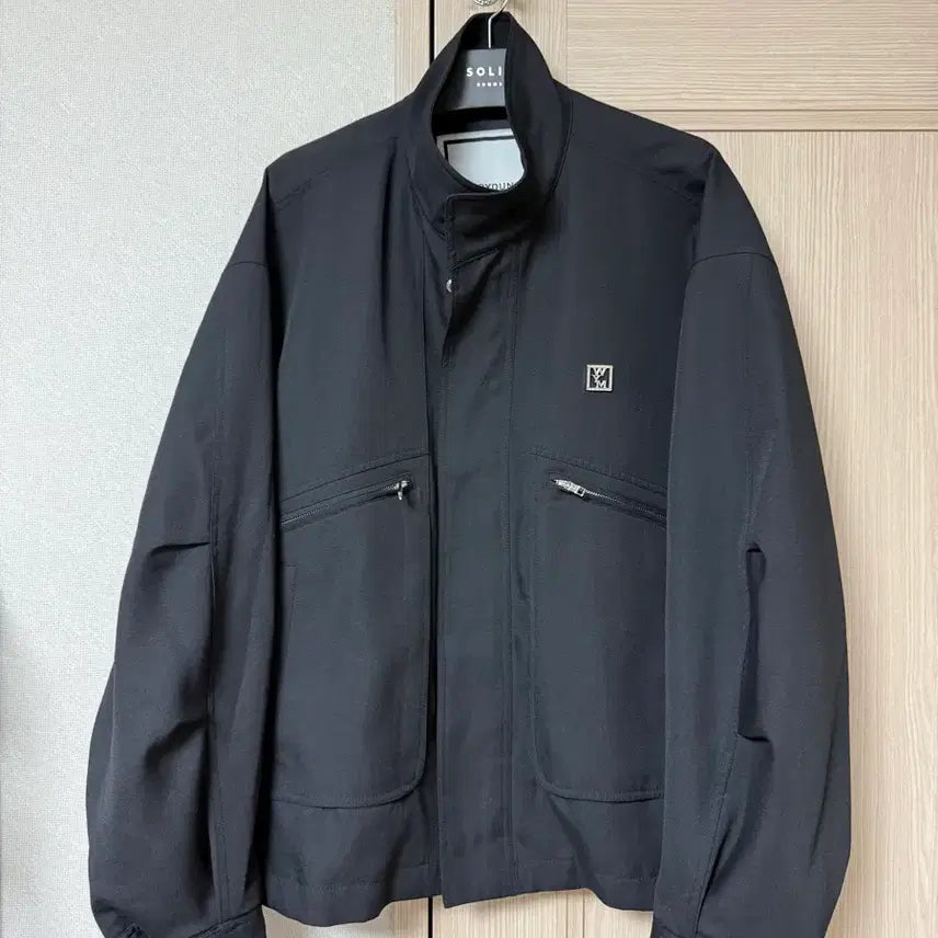 [BUNJANG] Wooyoungmi 25ss Black High Neck Jacket / [52] 우영미 25ss 블랙 하이넥 자켓