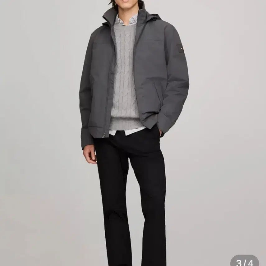 [BUNJANG] Tommy Hilfiger Regatta Windbreaker Hooded Zip-Up Jacket / 타미힐피거 레가타 바람막이 후드 집업 자켓