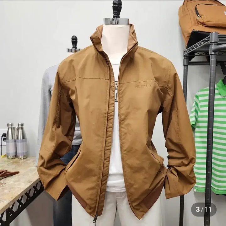 [BUNJANG] Tommy Hilfiger Regatta Windbreaker Hooded Zip-Up Jacket / 타미힐피거 레가타 바람막이 후드 집업 자켓