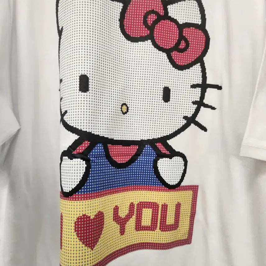 [BUNJANG] Kitty Summer Short-Sleeved T-shirt / 귀여운키티여름반팔티 (새상품)