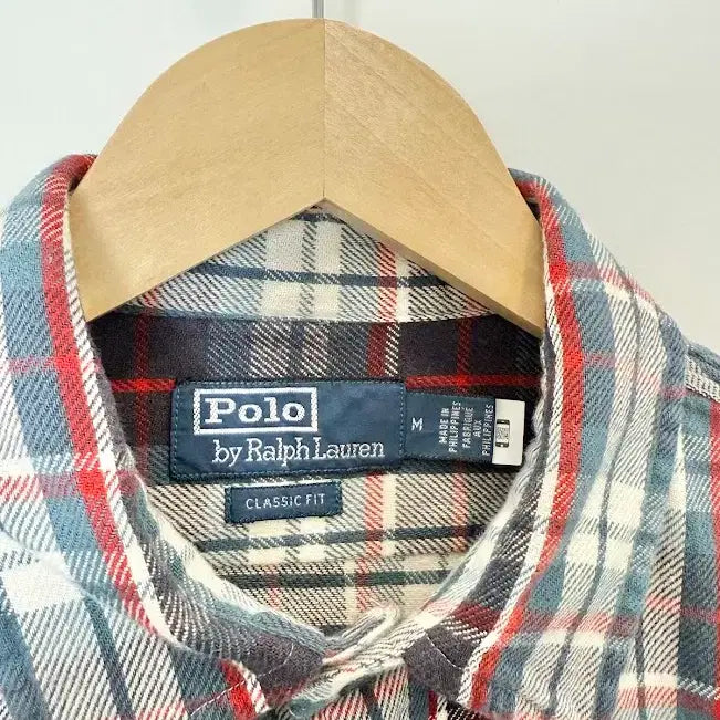 [BUNJANG] Polo Ralph Lauren Classic Fit Plaid Twill Work Shirt / 폴로 클래식핏 플래드 트윌 워크 셔츠 (QR)
