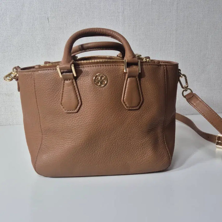 [BUNJANG] Tory Burch Amanda Camel Double Zip Tote Bag / 토리버치 아만다 카멜 더블 집 토트백
