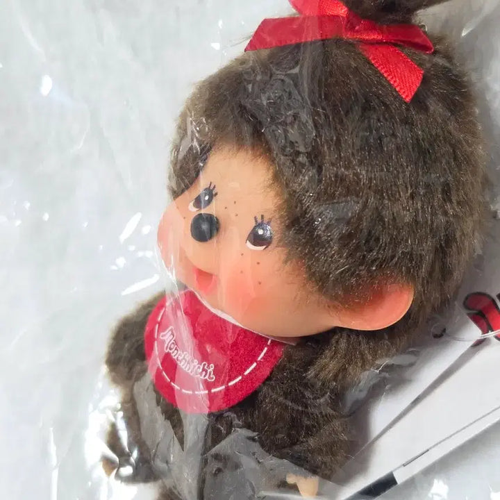 [BUNJANG] Big Head Monchhichi Girl SS Keychain / 빅헤드 대두 몬치치 여아 ss 키링 키체인