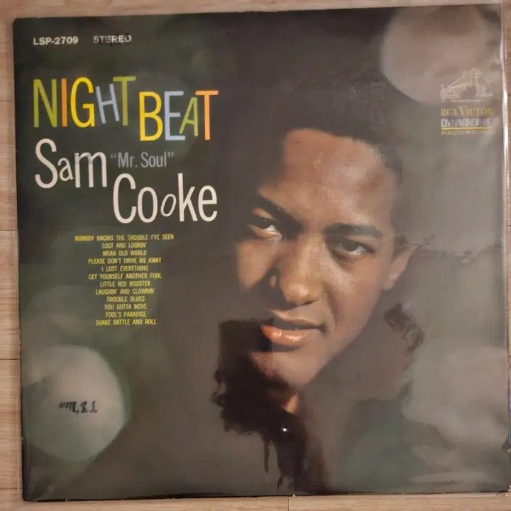 [BUNJANG] Sam Cooke Night Beat LP / 샘쿡 Sam Cooke  Night Beat LP