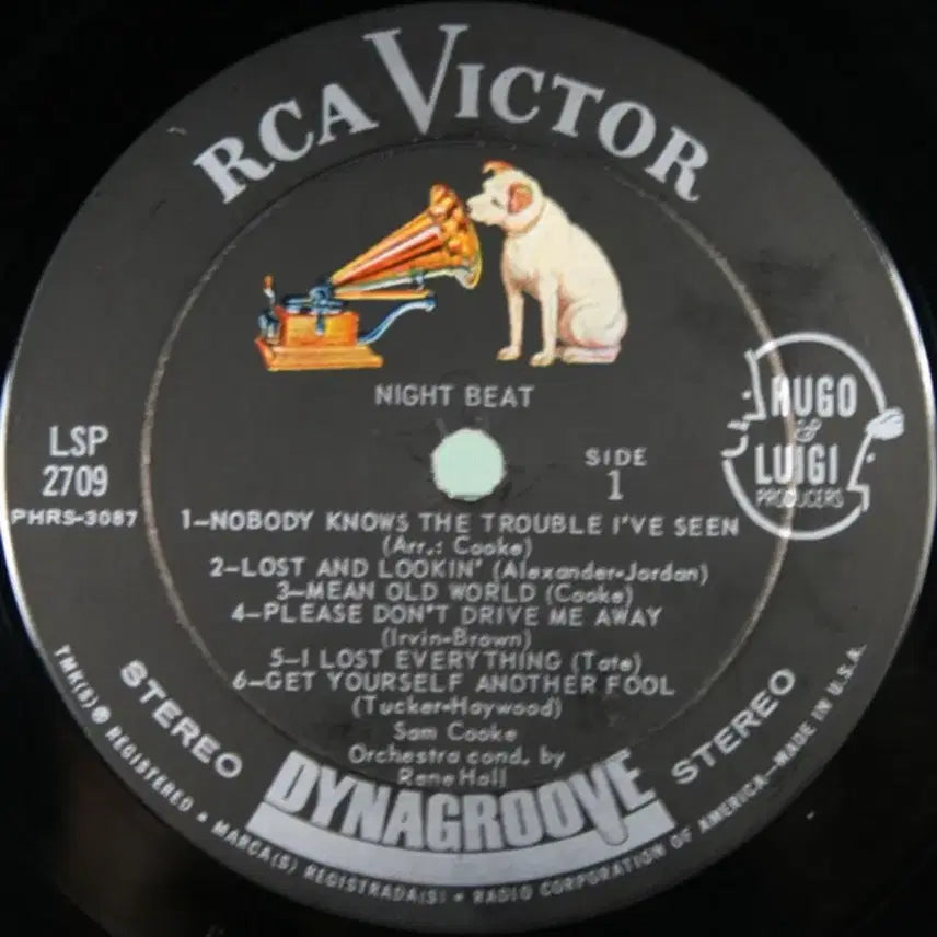 [BUNJANG] Sam Cooke Night Beat LP / 샘쿡 Sam Cooke  Night Beat LP