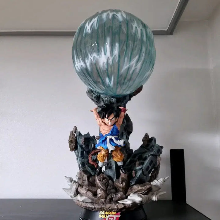 [BUNJANG] Fatboy Dragon Ball Z Goku Spirit Bomb Statue / fatboy 드래곤볼 손오공 원기옥팝니다.
