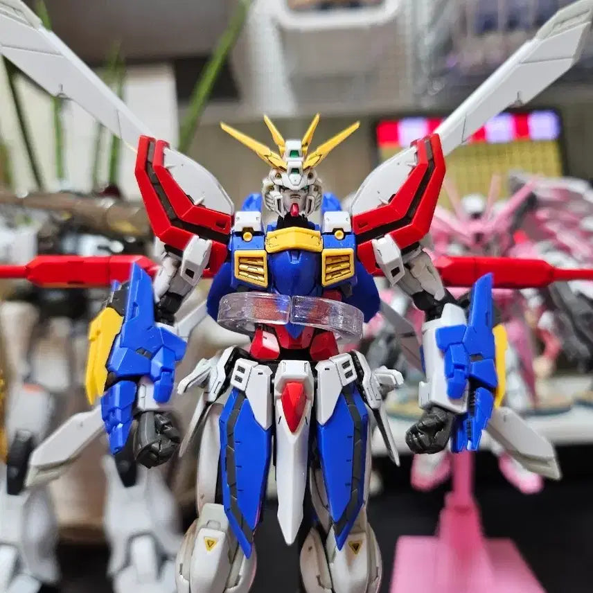 [BUNJANG] Bandai RG God Gundam Assembled Model Kit / 반다이 rg갓건담 가조 판매합니다