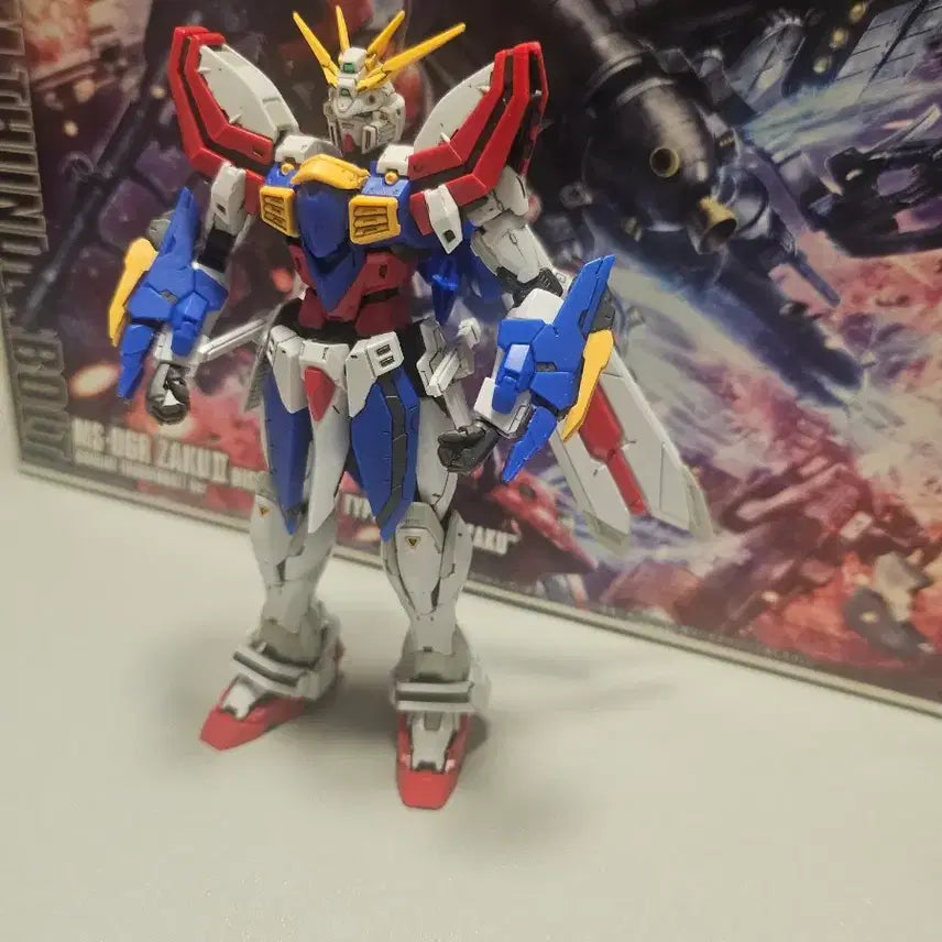 [BUNJANG] Bandai RG God Gundam Assembled Model Kit / 반다이 rg갓건담 가조 판매합니다