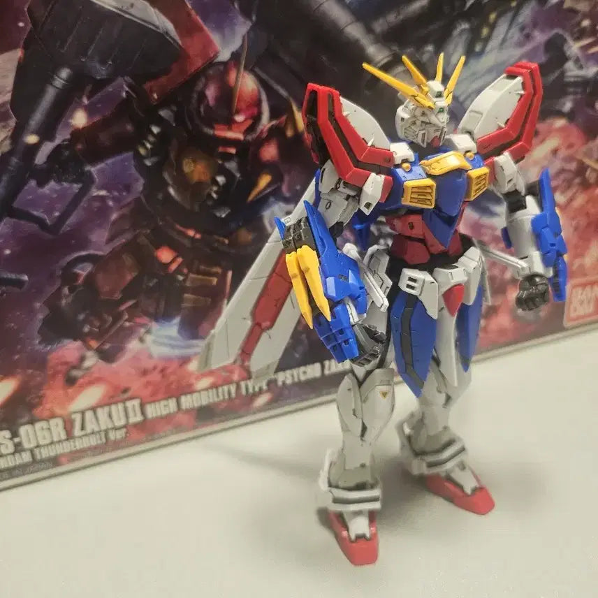 [BUNJANG] Bandai RG God Gundam Assembled Model Kit / 반다이 rg갓건담 가조 판매합니다
