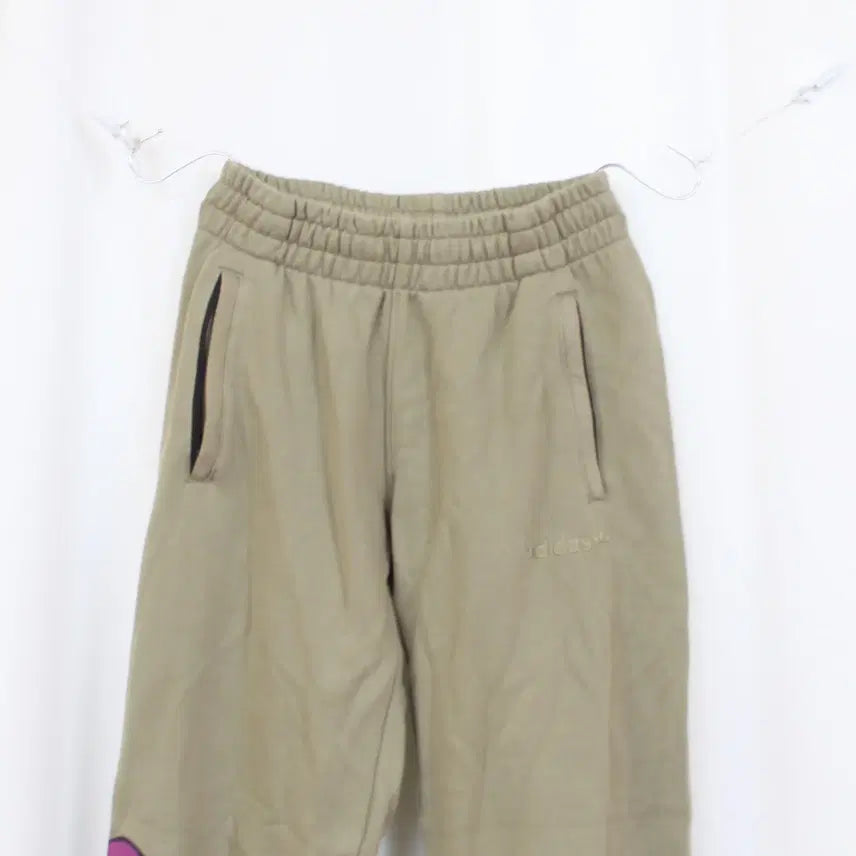 [BUNJANG] Adidas Classic Cotton Banding Training Pants Khaki (Size XS) / [정품] 아디다스 남여공용 클래식 코튼 밴딩 트레이닝 팬츠 상상샵