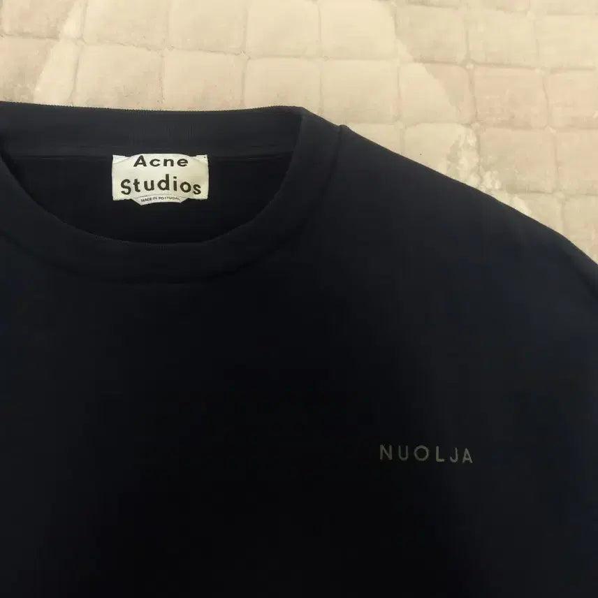 [BUNJANG] Acne Studios Njoro Oversized Sweatshirt / 아크네스튜디오 누올자 오버 스웻맨투맨 105~110