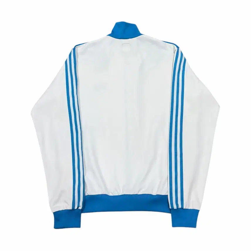 [BUNJANG] Adidas Kim Chaewon Ivan Randy Track Top Jersey Jacket / 아디다스 빈티지 김채원깔 아이반 랜디 트랙탑 져지 자켓 화이트 블루 M