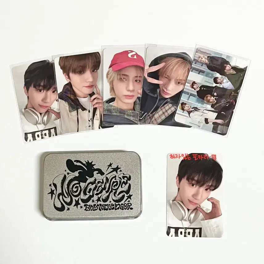 [SOLD OUT] 보넥도 보이넥스트도어 노장르 틴케이스 포카 양도