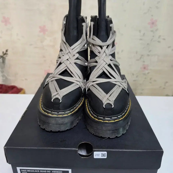 [BUNJANG] Dr. Martens x Rick Owens Quad Sol Mega Lace Boots 280 / [새상품급]닥터마틴x릭오웬스 쿼드 솔 메가레이스 부츠 280