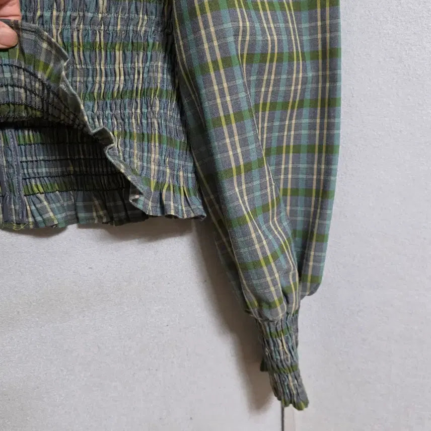 [BUNJANG] ZARA Smocking Band Blouse - M / 자라 스모깅밴드처리 블라우스 M  n4061